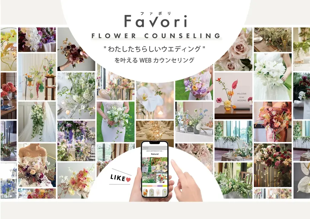 日比谷花壇、『Favori』で装花の理想を可視化 外販開始