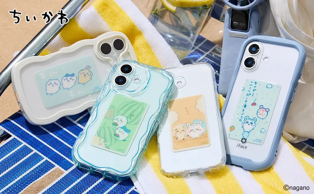 貼って剥がせるスマホ冷却シート「スマ冷え」から『ちいかわ』デザインが登場 画像 1