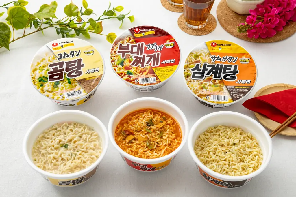 韓国の定番カップ麺 農心「サバル麺」シリーズから「プデチゲ」など日本初上陸の3商品を6月2日（火）セブン‐イレブン先行発売！ 画像 1