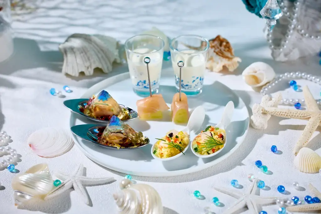 「ぼく、シマエナガ。」コラボレーション　シマエナガランチ 夏～Like Afternoon Tea～　シマエナガのサマーバカンス・アフタヌーンティー風ランチ 画像 4