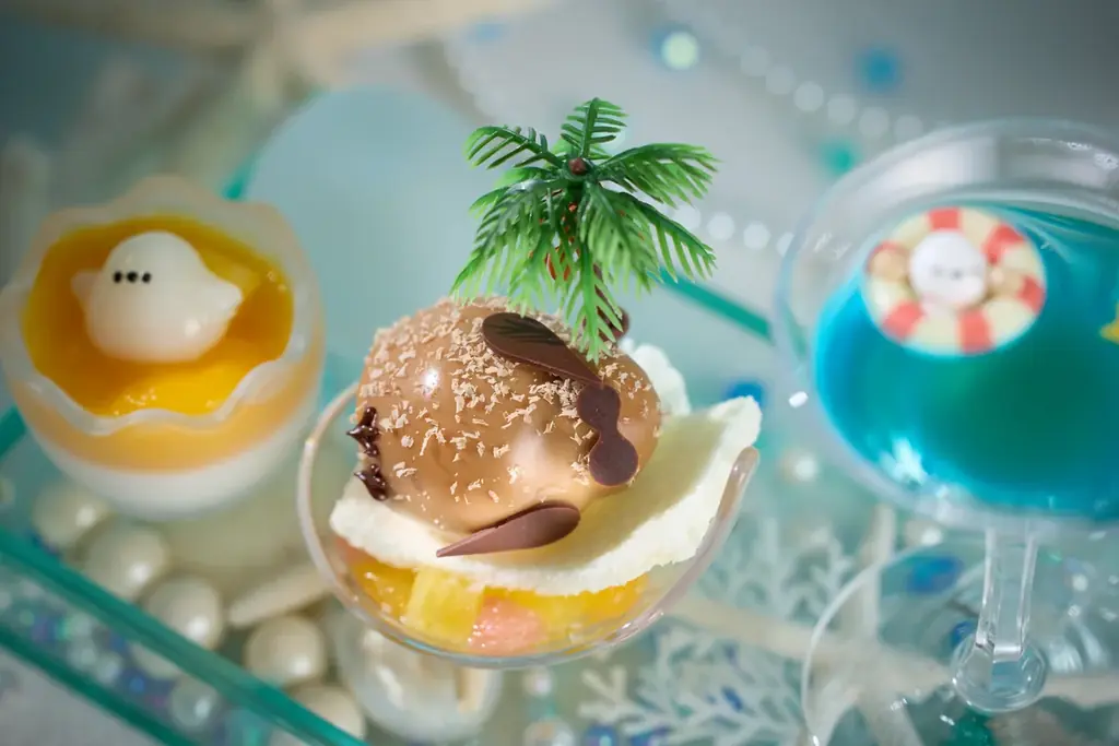 「ぼく、シマエナガ。」コラボレーション　シマエナガランチ 夏～Like Afternoon Tea～　シマエナガのサマーバカンス・アフタヌーンティー風ランチ 画像 6