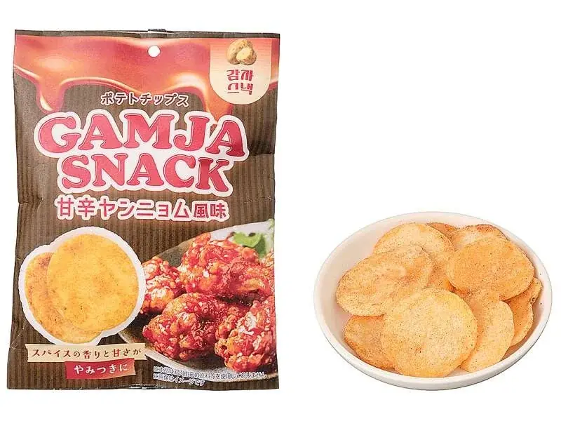 甘辛いヤンニョム×ザクザク食感を楽しむ「セブンプレミアム 世界を食するポテト ヤンニョムチキン風味」が新登場！本場韓国の味を表現したお菓子・おつまみなどもあわせて発売！ 画像 6