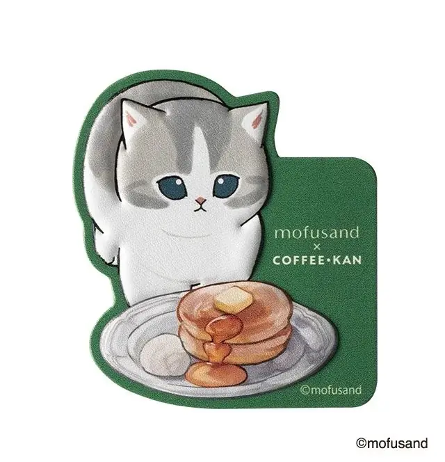 「mofusand」×『珈琲館』初のコラボにゃんこたちと過ごす喫茶店のひとときを描いた、数量限定サマーバッグを6月1日（月）より予約開始、7月2日（木）より一般発売 画像 10