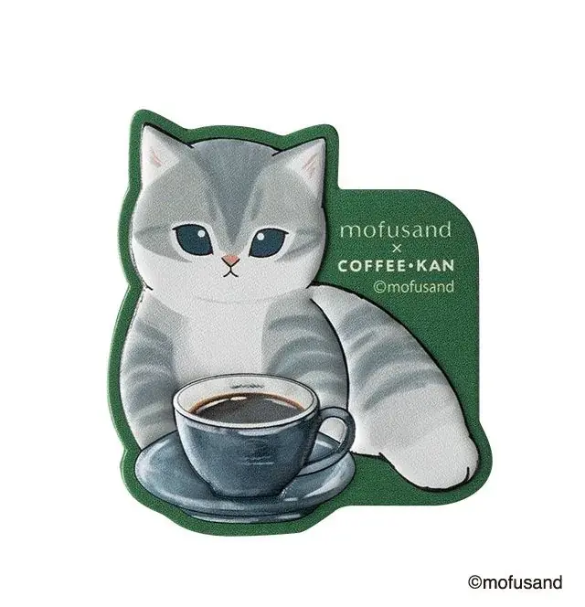 「mofusand」×『珈琲館』初のコラボにゃんこたちと過ごす喫茶店のひとときを描いた、数量限定サマーバッグを6月1日（月）より予約開始、7月2日（木）より一般発売 画像 11