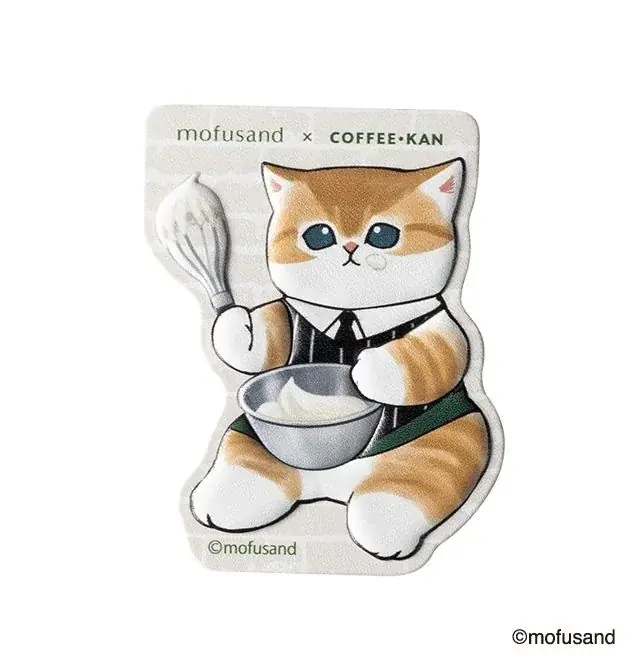 「mofusand」×『珈琲館』初のコラボにゃんこたちと過ごす喫茶店のひとときを描いた、数量限定サマーバッグを6月1日（月）より予約開始、7月2日（木）より一般発売 画像 7
