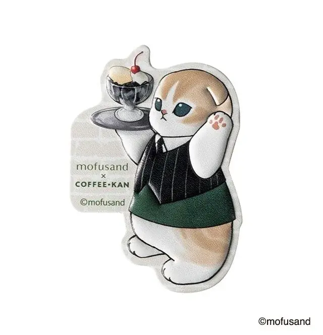 「mofusand」×『珈琲館』初のコラボにゃんこたちと過ごす喫茶店のひとときを描いた、数量限定サマーバッグを6月1日（月）より予約開始、7月2日（木）より一般発売 画像 8