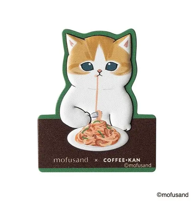 「mofusand」×『珈琲館』初のコラボにゃんこたちと過ごす喫茶店のひとときを描いた、数量限定サマーバッグを6月1日（月）より予約開始、7月2日（木）より一般発売 画像 9