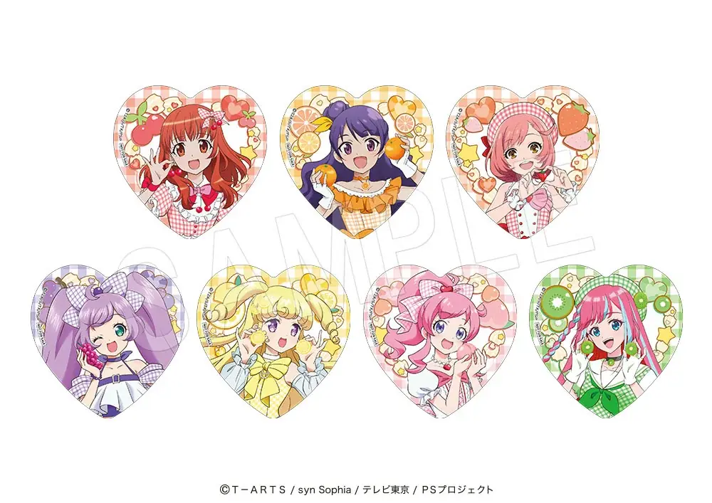 『プリティーシリーズ』とフルーツパーラー「果実園リーベル」のコラボレーションが決定！旬の果物をふんだんに使ったコラボメニューや、オリジナルの新規描き下ろしグッズが登場！ 画像 11