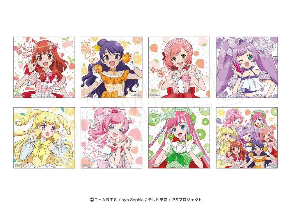 『プリティーシリーズ』とフルーツパーラー「果実園リーベル」のコラボレーションが決定！旬の果物をふんだんに使ったコラボメニューや、オリジナルの新規描き下ろしグッズが登場！ 画像 17