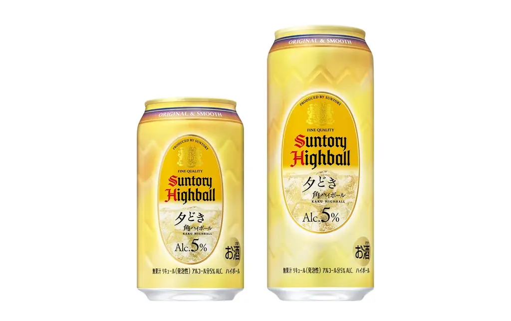 角ハイボール缶〈夕どき〉発売