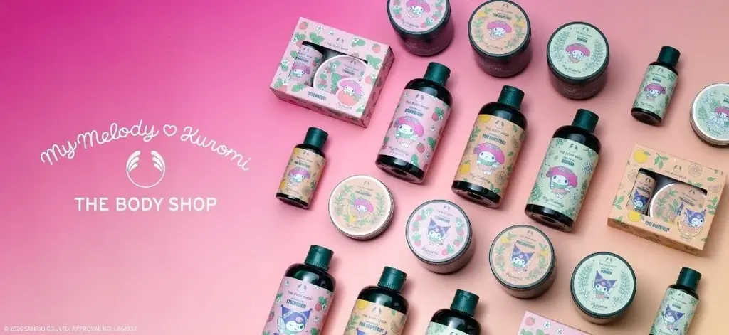 限定デザインミニバッグやステッカーがもらえる！ マイメロディ&クロミ×ザボディショップ コラボレーションキャンペーン 6月4日(木)開始 画像 11