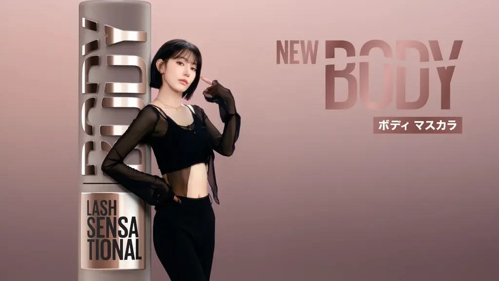 メイベリン ニューヨーク、4年ぶりの新マスカラ「ボディ マスカラ」のアンバサダーに「LE SSERAFIM」宮脇 咲良さんが就任。根本から“むちっと濃密”な仕上がり。新CMを6月2日（火）より公開 画像 6