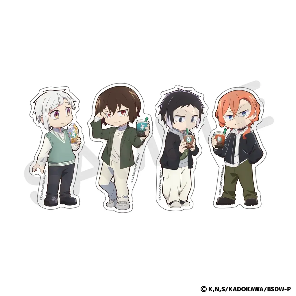 アニメ『文豪ストレイドッグス わん！２』とタピオカドリンクのお店「Bull Pulu」が6月11日(木)よりコラボ開催決定！ 画像 7