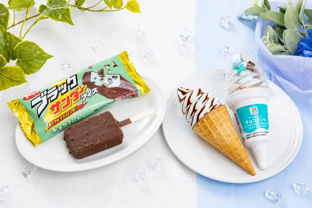 6/9発売｜セブンのチョコミント新作2種、食感強化で登場