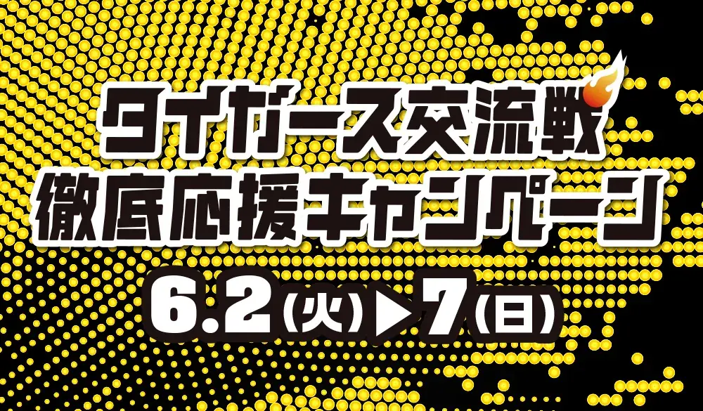 甲子園から熱血実況！ABCラジオ『タイガース交流戦徹底応援キャンペーン』本日開幕！ 画像 1