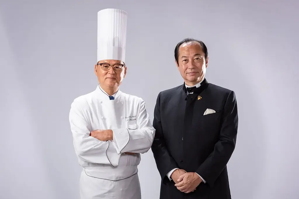 日本人初の世界最優秀ソムリエ 田崎真也と現代の名工など数々の受章歴を誇る鎌田昭男が贈る、一夜限りの限定フレンチフルコース賞味会を2026年8月5日(水)開催 画像 2
