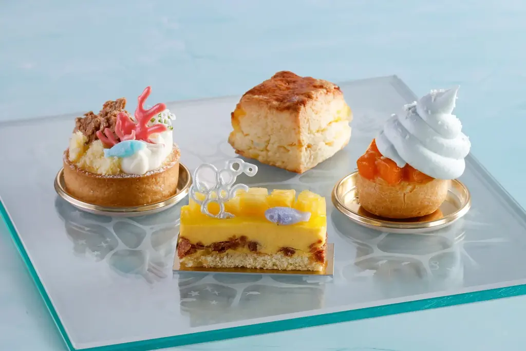 【シェラトン都ホテル大阪】夏の果実を使用したスイーツで「人魚姫」の世界を表現「プリンセスアフタヌーンティー ～マーメイド～」販売 画像 3