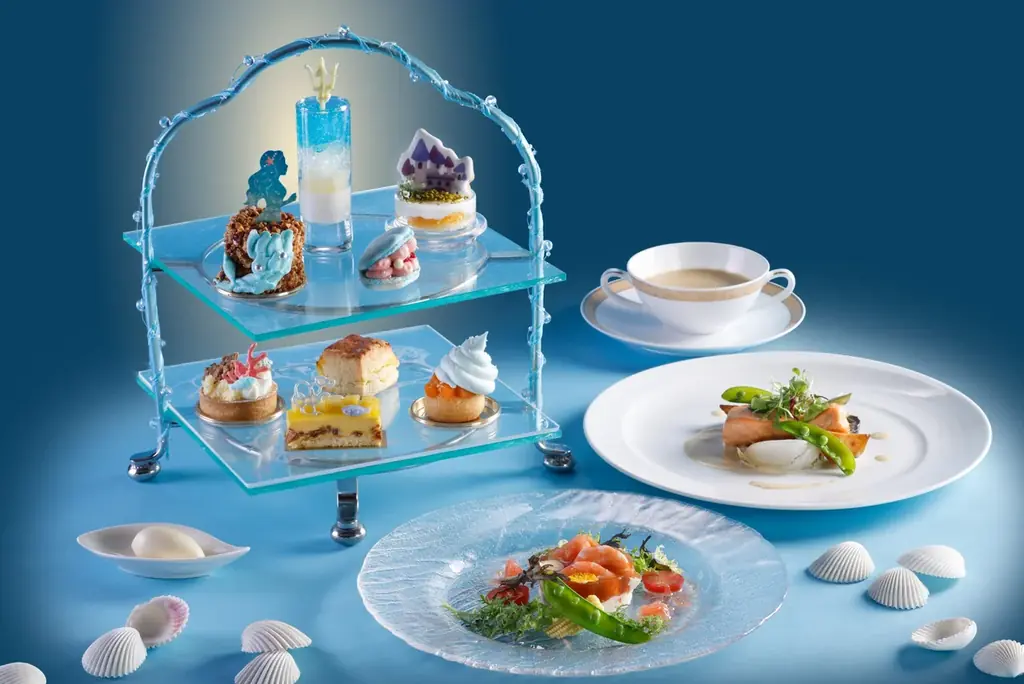 【シェラトン都ホテル大阪】夏の果実を使用したスイーツで「人魚姫」の世界を表現「プリンセスアフタヌーンティー ～マーメイド～」販売 画像 5