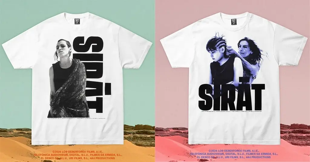 GEEKS RULE最新作、カンヌ4冠の話題作映画『SIRAT』のコラボレーションTシャツ２型を2026年6月5日（金）に表参道ヒルズ「ODORIBA」にて先行発売開始 画像 1