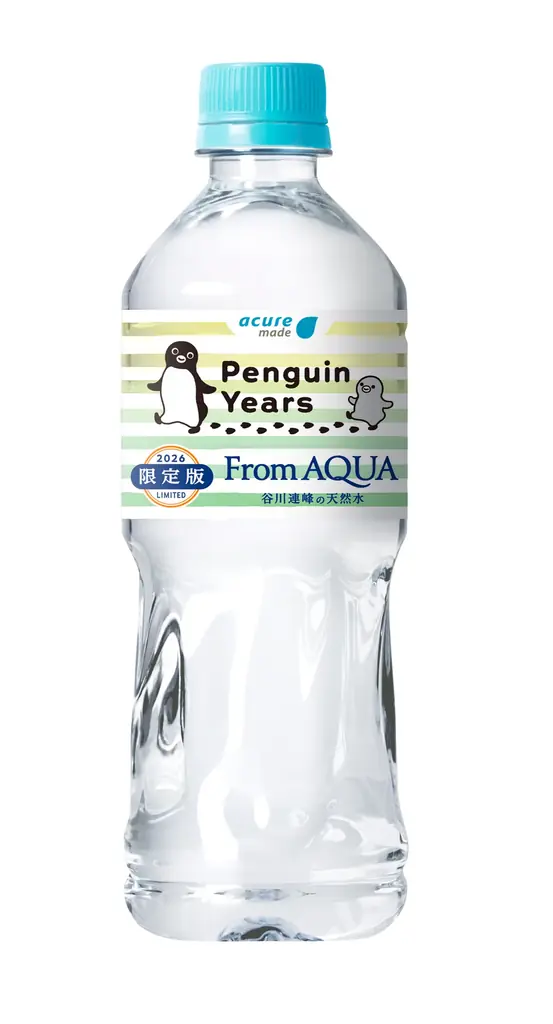6月9日発売：フロムアクアにSuicaのペンギン限定ラベル