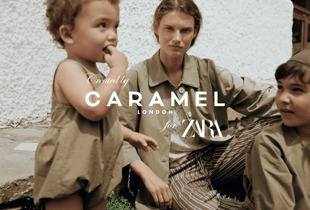 6月3日発売｜Caramel × ZARA 上質キッズ＆ウィメンズ