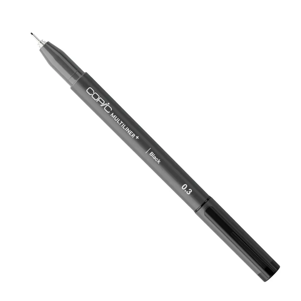画材ブランド「コピック」から新製品「コピック マルチライナープラス」発売。定番8色＋限定色の色展開とリフィル式への進化で、より使いやすいドローイングペンに。 画像 20