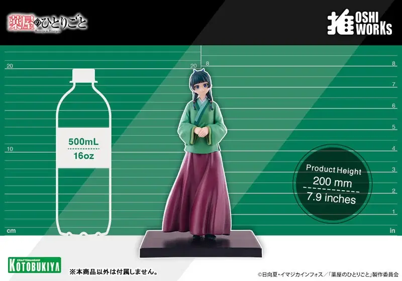 TVアニメ『薬屋のひとりごと』より、「猫猫」「壬氏」が『OSHI WORKS』フィギュアで登場。あみあみにて予約受付中。 画像 14