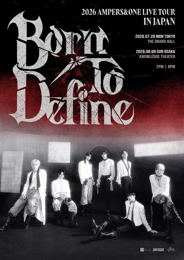 AMPERS&ONE、ライブツアー「Born To Define」で日本へ―東京・大阪公演に加え4th Mini Album「DEFINITION」プロモーションイベント開催！ 画像 2