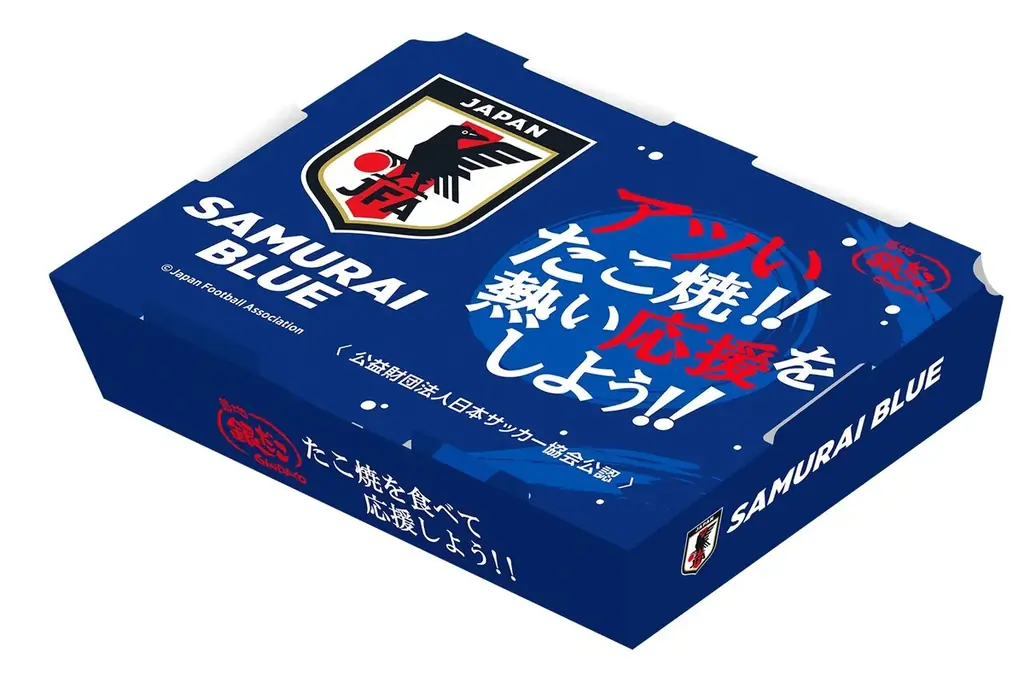 【 サッカー日本代表と銀だこの限定商品！ 】“ぜったいうまい！たこ焼” で日本を熱く。『銀だこサッカー日本代表ver.オフィシャルライセンス商品』を、6/8（月）発売決定！ 画像 3