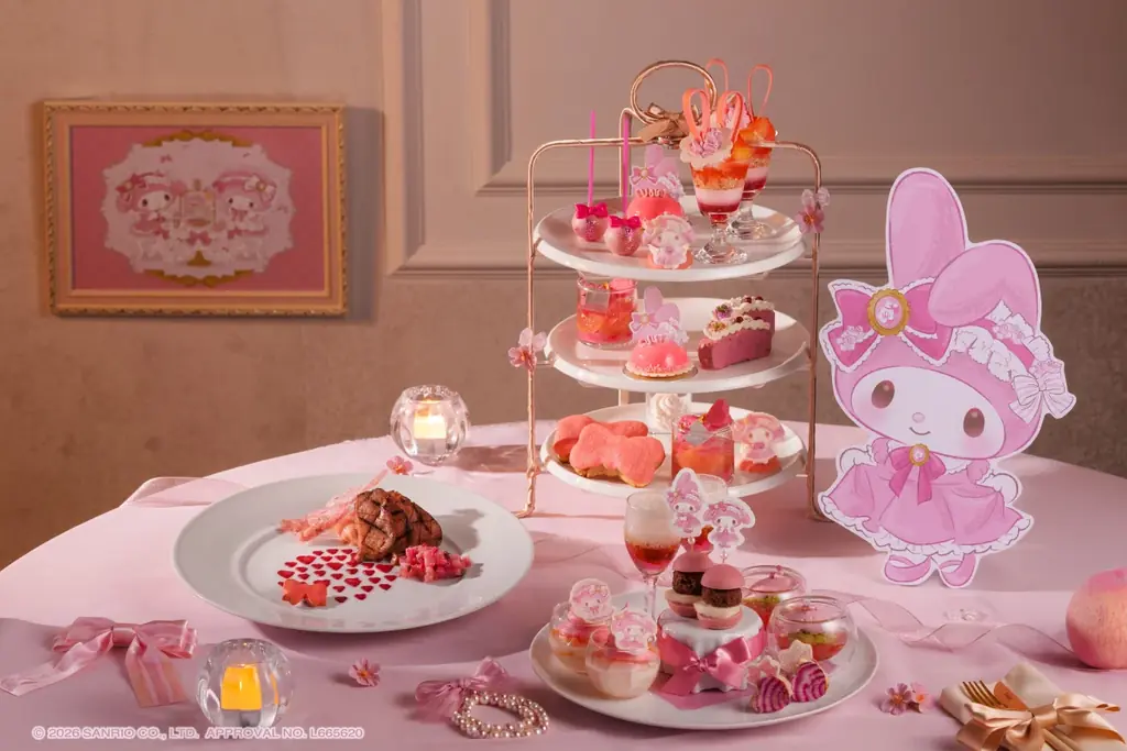 マイメロディと過ごす夏の桃色アフタヌーンティー「My Melody Peach Tea Party」【ウェスティンホテル仙台】 画像 6