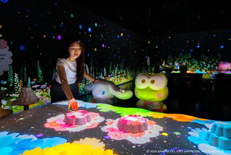 “サンリオキャラクターが考える夢のホテル”をテーマにした没入感のあるビジュアル空間が登場『Sanrio characters Exhibition Hotel Floria Tokyo』 画像 3