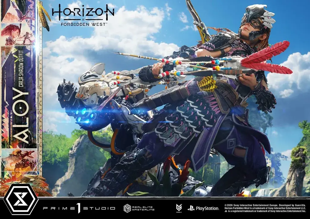 『ホライゾンフォビドゥンウェスト』から、1/3スケールスタチュー「アーロイ カージャ・シャドウ」が登場 画像 2