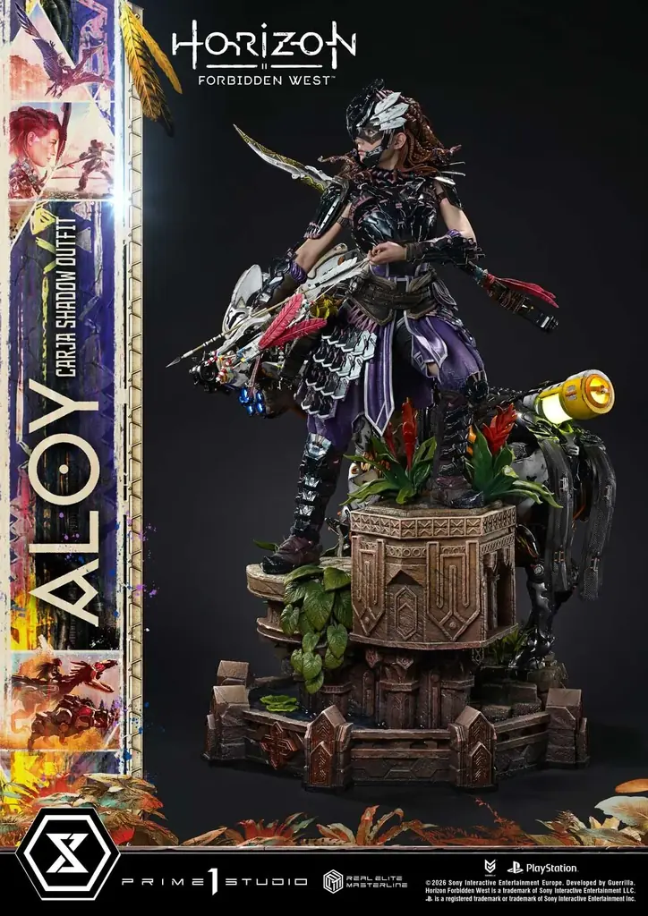 『ホライゾンフォビドゥンウェスト』から、1/3スケールスタチュー「アーロイ カージャ・シャドウ」が登場 画像 4