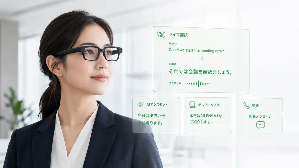 AiLENS V1発売