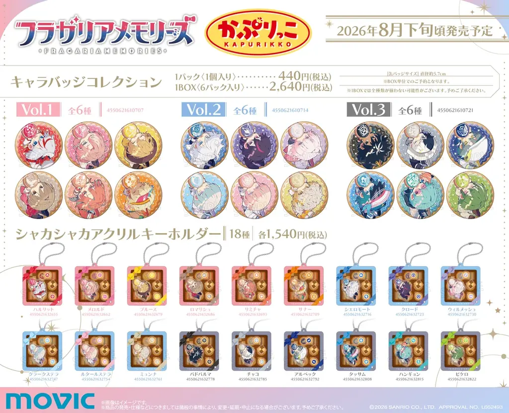 『フラガリアメモリーズ』より、新商品が登場！ 画像 2