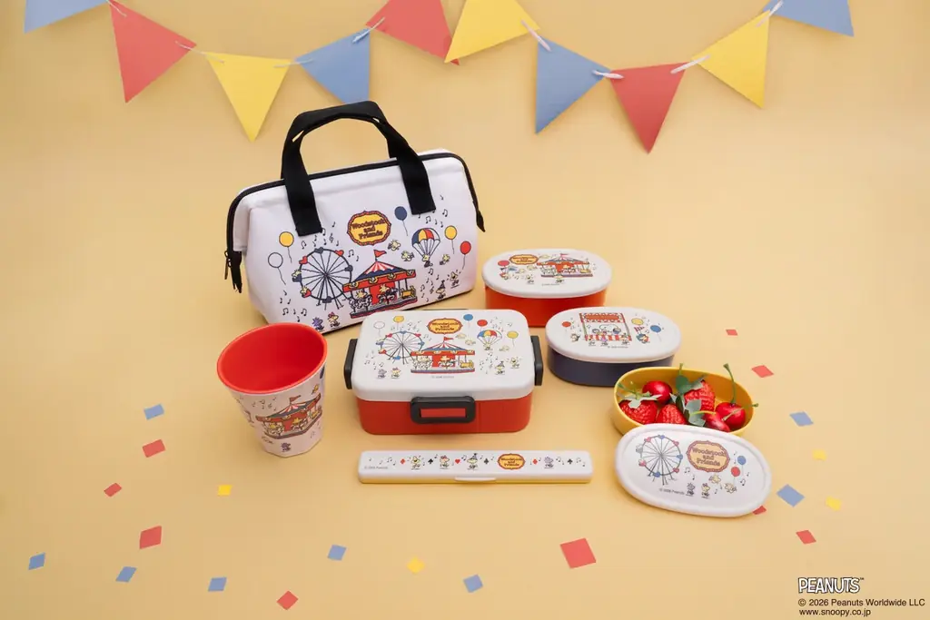 【PEANUTS】「WOODSTOCK SMALL SHOP by SNOOPY TOWN Shop」にて 6/5(金)～先行販売開始！ウッドストックのランチグッズがスケーターから登場 画像 1