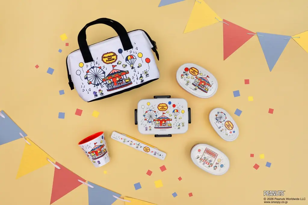 【PEANUTS】「WOODSTOCK SMALL SHOP by SNOOPY TOWN Shop」にて 6/5(金)～先行販売開始！ウッドストックのランチグッズがスケーターから登場 画像 2