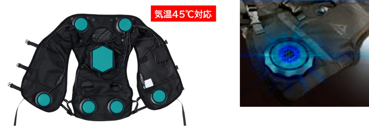 災害級の暑さ！気温４５℃再現ブースで最新の冷却機能を体験‼「ワークマンペルチェ半導体冷房服試着・体験会」開催！ 画像 3