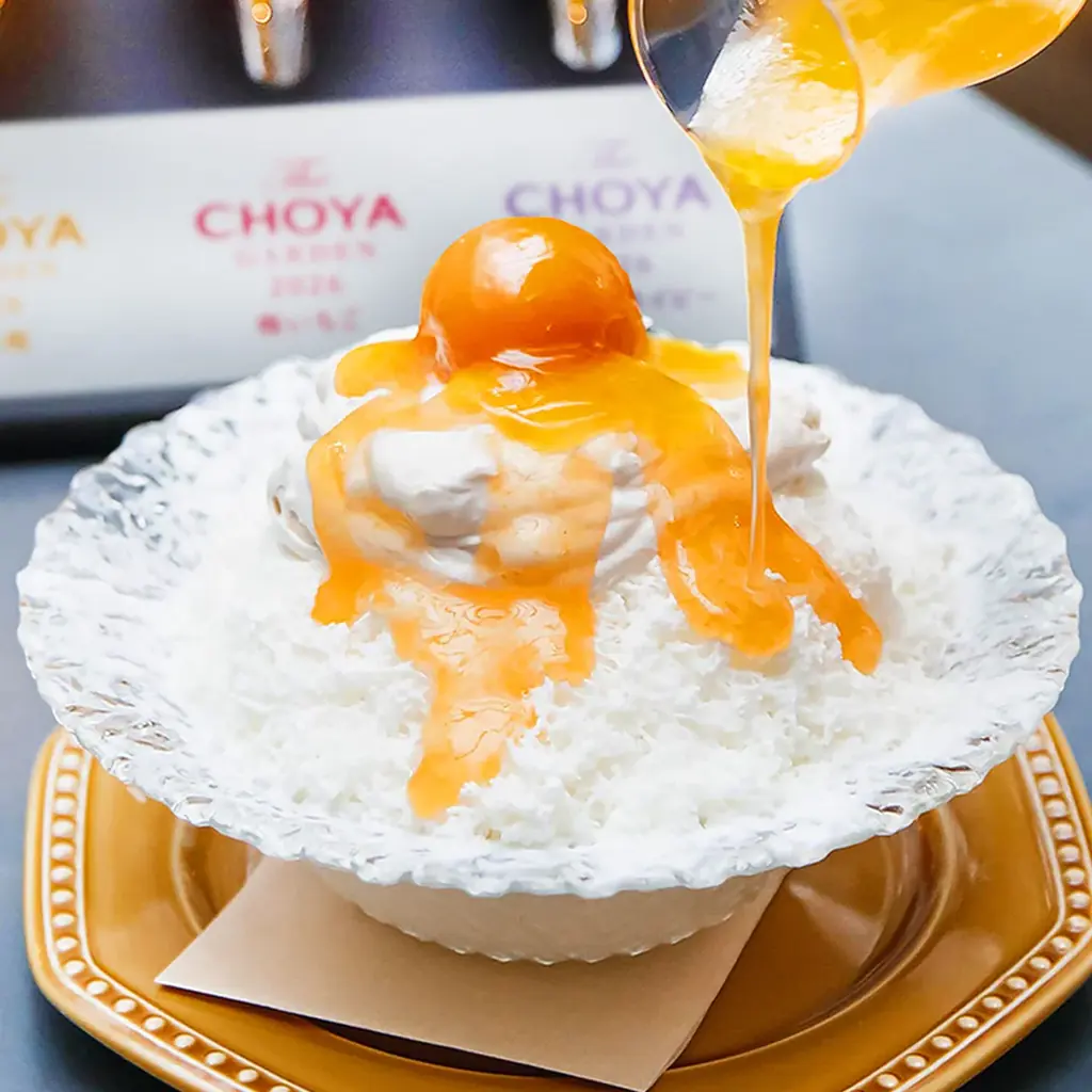 紀州産の完熟南高梅を使用したかき氷やチーズケーキに梅酒カクテル！梅のシーズンを満喫できるポップアップストア「The CHOYA GARDEN 2026」を梅酒の日の6月11日より開催！ 画像 5