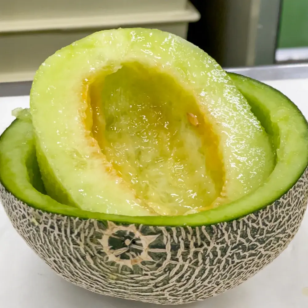 【幻の希少メロン】“買えたら奇跡”と話題を呼ぶ、ナイルメロンを丸ごと味わう衝撃スイーツ「メロンボート」3日間限定で登場！ 画像 13