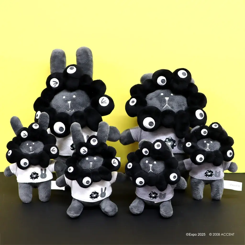 7月4日発売 ミャクミャク×CRAFTHOLIC 黒モデル6種