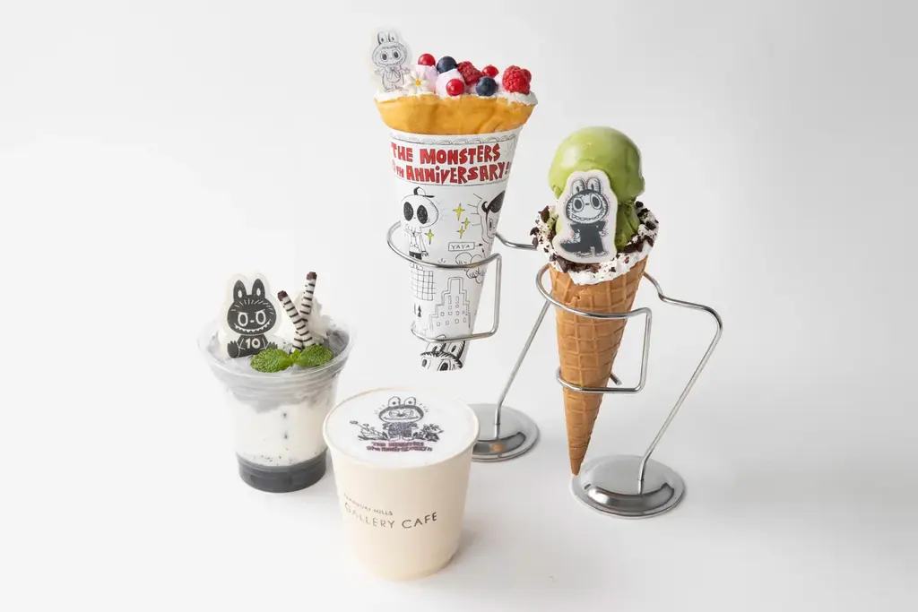 「THE MONSTERS 10周年記念展 東京」開催を記念しLABUBU、ZIMOMO、MOKOKOをイメージした限定メニューが麻布台ヒルズギャラリーカフェに登場！ 画像 7