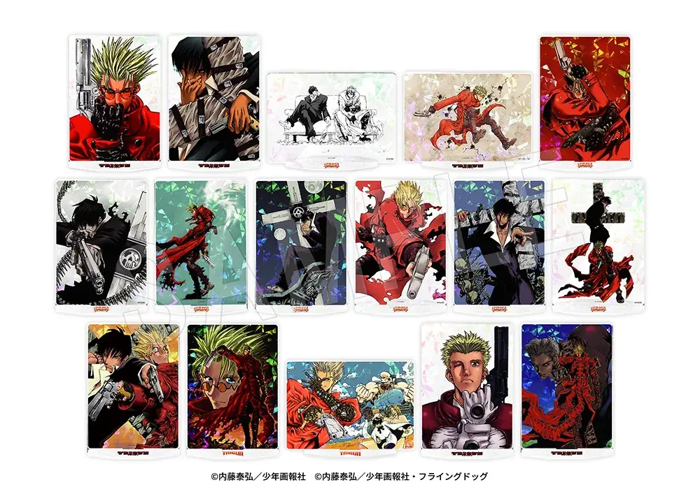 『TRIGUN』『TRIGUN MAXIMAM』『TVアニメTRIGUN』とトライガンの歴史を辿る【TRIGUN Legacy Cafe】がChugai Grace Café渋谷・大阪で同時開催決定！ 画像 14