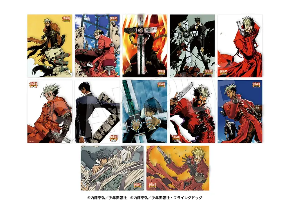 『TRIGUN』『TRIGUN MAXIMAM』『TVアニメTRIGUN』とトライガンの歴史を辿る【TRIGUN Legacy Cafe】がChugai Grace Café渋谷・大阪で同時開催決定！ 画像 15