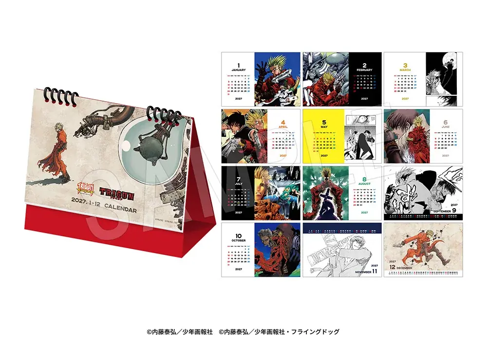 『TRIGUN』『TRIGUN MAXIMAM』『TVアニメTRIGUN』とトライガンの歴史を辿る【TRIGUN Legacy Cafe】がChugai Grace Café渋谷・大阪で同時開催決定！ 画像 20