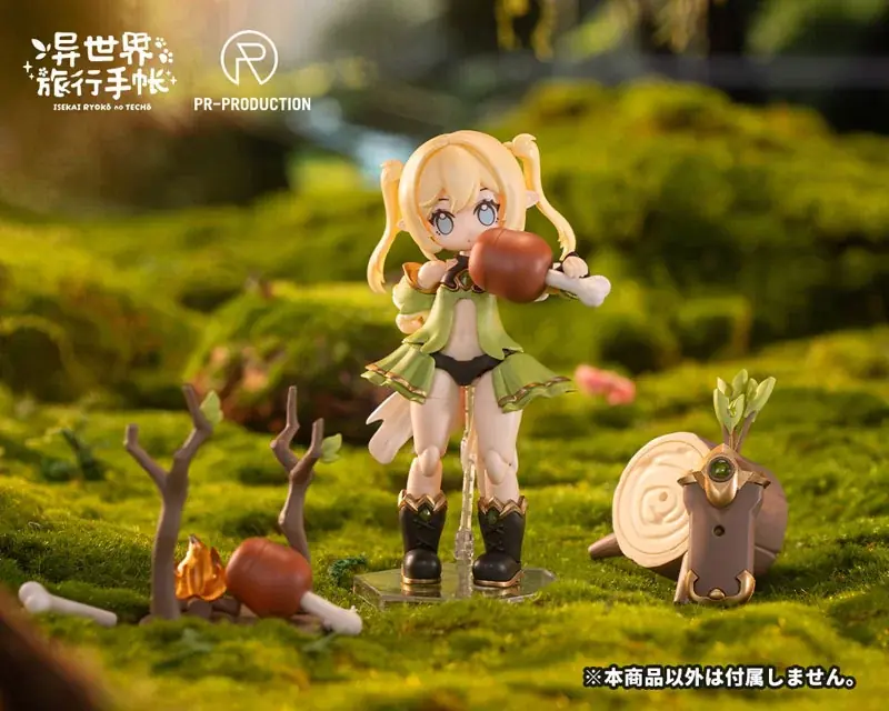 『異世界旅行手帳』より、「04 新人レンジャーレベッカ・ヒル」プラスチックキットが登場。 画像 11