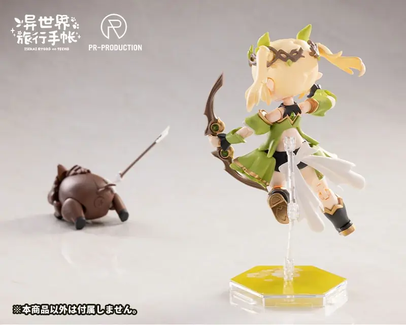 『異世界旅行手帳』より、「04 新人レンジャーレベッカ・ヒル」プラスチックキットが登場。 画像 12