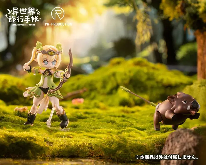 『異世界旅行手帳』より、「04 新人レンジャーレベッカ・ヒル」プラスチックキットが登場。 画像 15