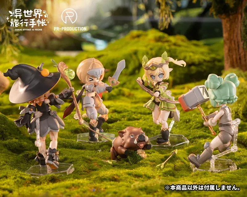 『異世界旅行手帳』より、「04 新人レンジャーレベッカ・ヒル」プラスチックキットが登場。 画像 16
