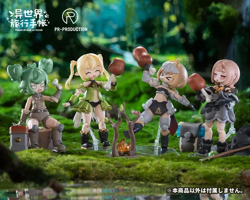 『異世界旅行手帳』より、「04 新人レンジャーレベッカ・ヒル」プラスチックキットが登場。 画像 17